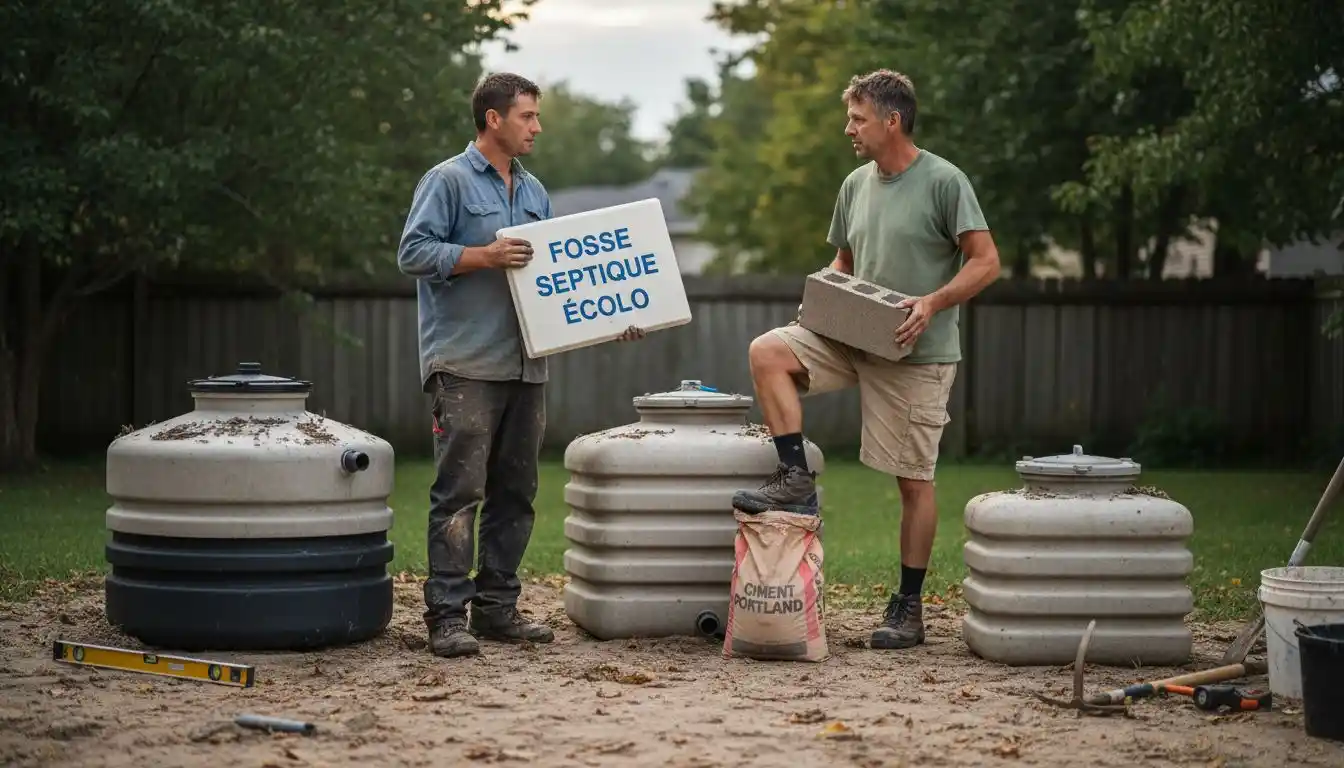 Les professionnels du secteur examinent les différents matériaux utilisés pour la fabrication des fosses septiques afin d’en déterminer les avantages et les inconvénients.