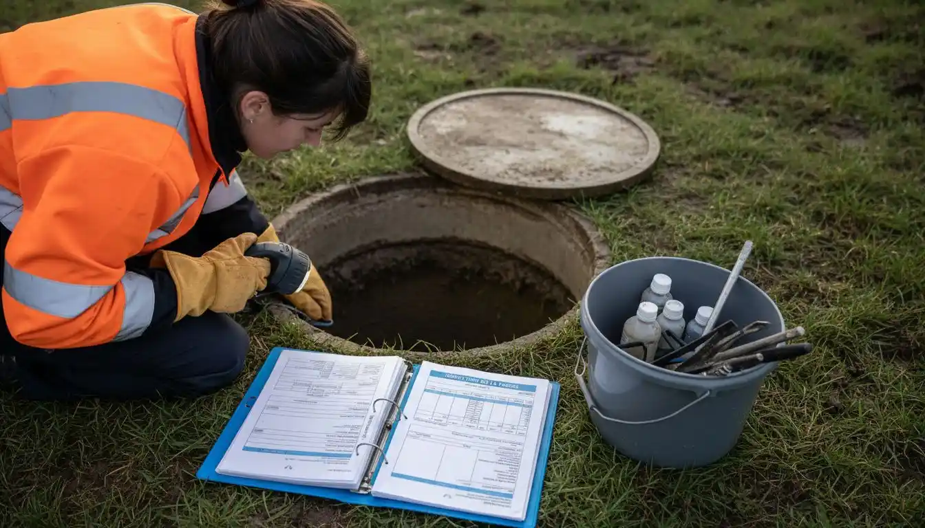 Contrôlez l’état de votre fosse septique grâce à une expertise réalisée par un spécialiste qualifié.