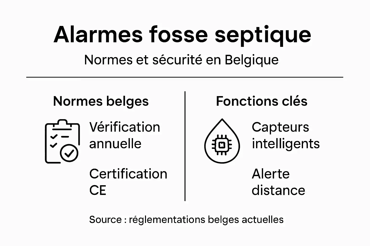 Tout savoir sur la réglementation et les signaux d’alerte des systèmes d’assainissement autonome : une infographie pratique